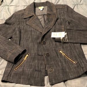 JM Collection petite denim jacket